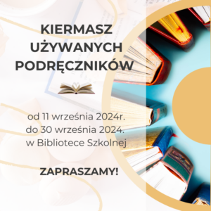 KIERMASZ UŻYWANYCH PODRĘCZNIKÓW